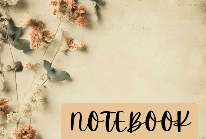 create a fully customized digital notebook or journal